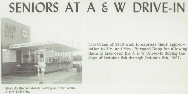 A&W Restaurant - Vintage A Ad W Outlets Of Unknown Address In Michigan 1960S